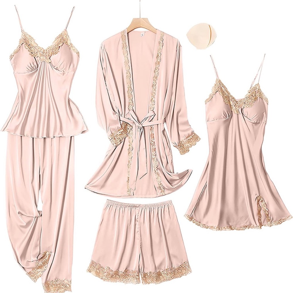 Blush pink five piece set